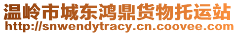 溫嶺市城東鴻鼎貨物托運站