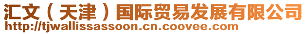 匯文(天津)國際貿易發(fā)展有限公司