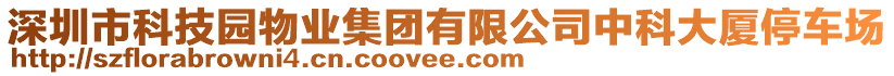 深圳市科技園物業(yè)集團(tuán)有限公司中科大廈停車場