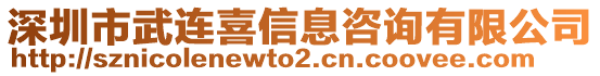 深圳市武連喜信息咨詢有限公司