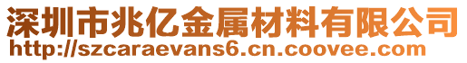 深圳市兆亿金属材料有限公司