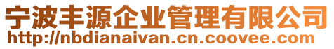 寧波豐源企業管理有限公司