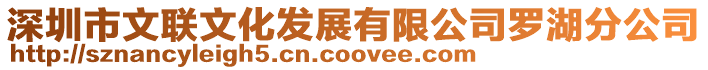 深圳市文聯文化發展有限公司羅湖分公司
