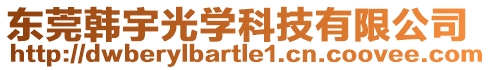 東莞韓宇光學科技有限公司