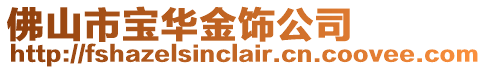 佛山市寶華金飾公司
