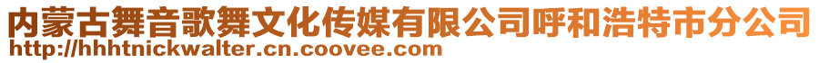 內(nèi)蒙古舞音歌舞文化傳媒有限公司呼和浩特市分公司