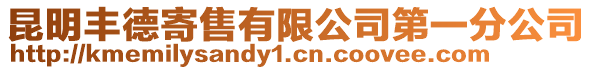 昆明豐德寄售有限公司第一分公司