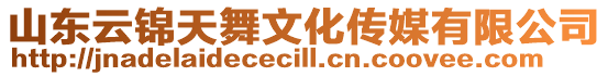 山東云錦天舞文化傳媒有限公司