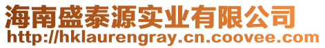 海南盛泰源實業(yè)有限公司