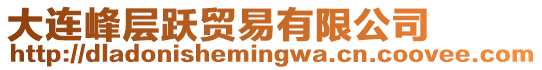 大連峰層躍貿易有限公司