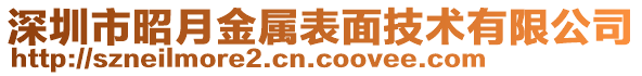 深圳市昭月金屬表面技術有限公司
