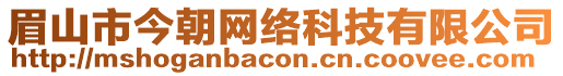 眉山市今朝網(wǎng)絡科技有限公司