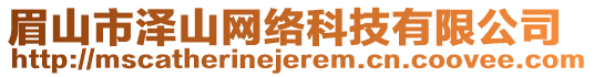 眉山市澤山網絡科技有限公司