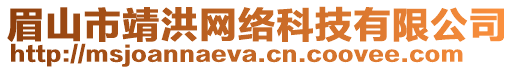 眉山市靖洪網絡科技有限公司