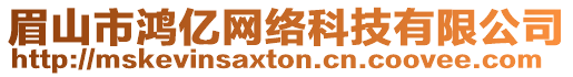眉山市鴻億網(wǎng)絡(luò)科技有限公司