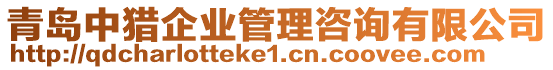 青島中獵企業管理咨詢有限公司