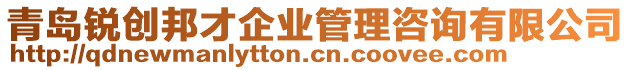 青島銳創邦才企業管理咨詢有限公司