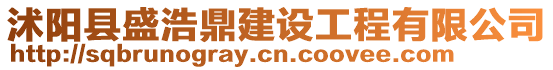 沭陽縣盛浩鼎建設工程有限公司