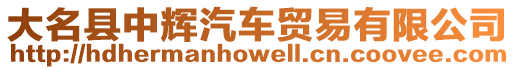大名縣中輝汽車貿易有限公司