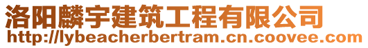 洛陽(yáng)麟宇建筑工程有限公司