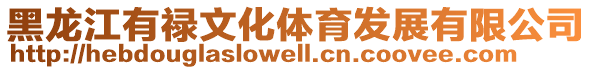 黑龍江有祿文化體育發(fā)展有限公司
