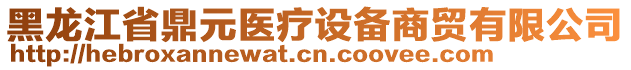 黑龍江省鼎元醫(yī)療設(shè)備商貿(mào)有限公司