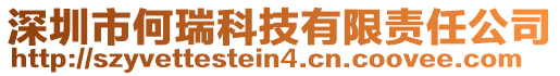 深圳市何瑞科技有限責(zé)任公司