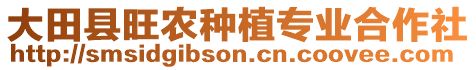 大田縣旺農(nóng)種植專業(yè)合作社