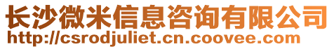 長沙微米信息咨詢有限公司