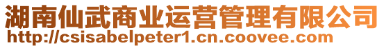 湖南仙武商業(yè)運營管理有限公司