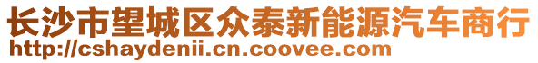 長沙市望城區(qū)眾泰新能源汽車商行