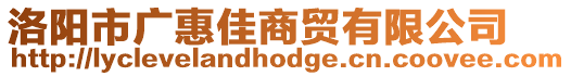 洛陽(yáng)市廣惠佳商貿(mào)有限公司