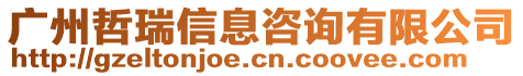 廣州哲瑞信息咨詢有限公司