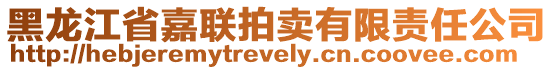 黑龍江省嘉聯拍賣有限責任公司
