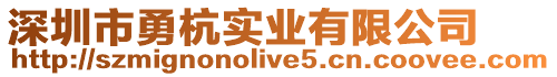 深圳市勇杭實業有限公司