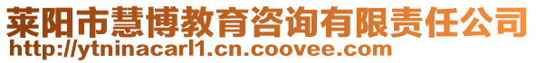 萊陽市慧博教育咨詢有限責任公司