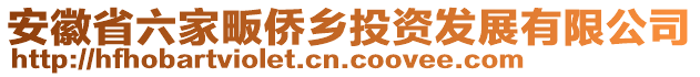 安徽省六家畈僑鄉(xiāng)投資發(fā)展有限公司