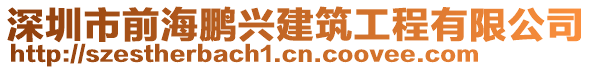 深圳市前海鵬興建筑工程有限公司