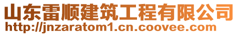 山東雷順建筑工程有限公司