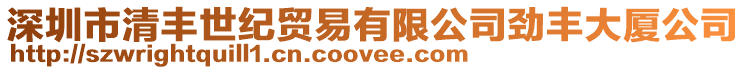 深圳市清豐世紀貿易有限公司勁豐大廈公司
