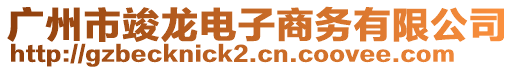 廣州市竣龍電子商務(wù)有限公司