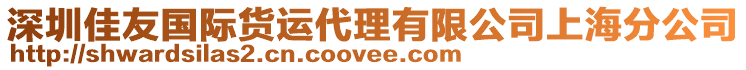 深圳佳友國際貨運(yùn)代理有限公司上海分公司