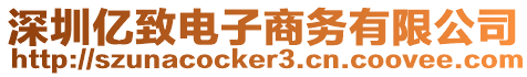 深圳億致電子商務有限公司