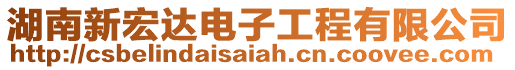 湖南新宏達電子工程有限公司
