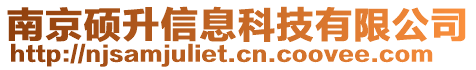 南京碩升信息科技有限公司