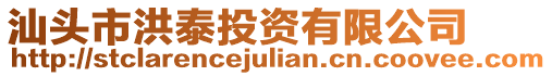 汕頭市洪泰投資有限公司