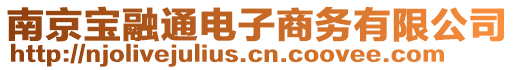 南京寶融通電子商務有限公司