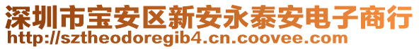 深圳市寶安區(qū)新安永泰安電子商行