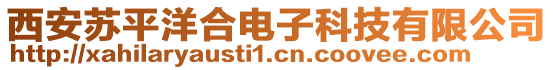 西安蘇平洋合電子科技有限公司