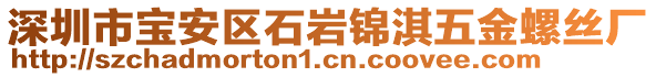 深圳市寶安區(qū)石巖錦淇五金螺絲廠